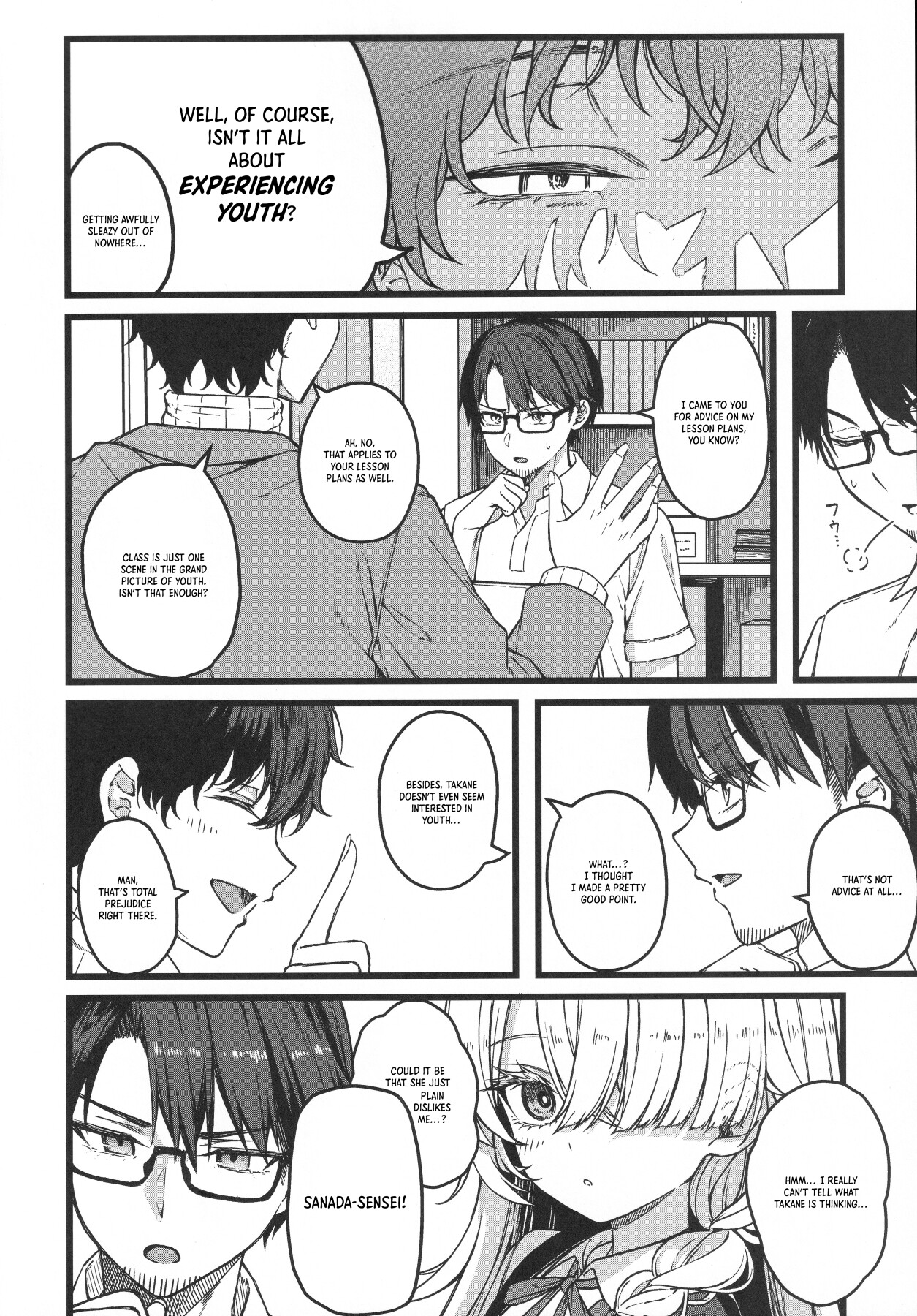 Hentai Manga Comic-The Lady with The Fragile Gaze...-Read-7